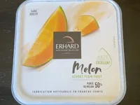 Melon sorbet plein fruit