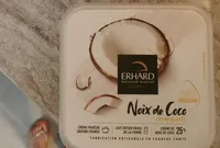Glace noix de coco erhard