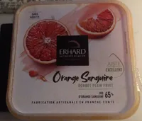 Sorbet orange sanguine