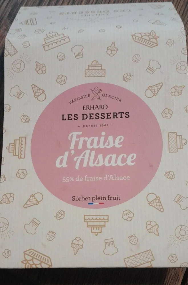 Les Desserts Fraise d'Alsace