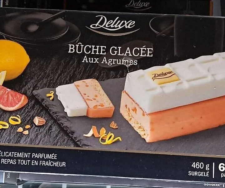 Bûche glacée 4 agrumes
