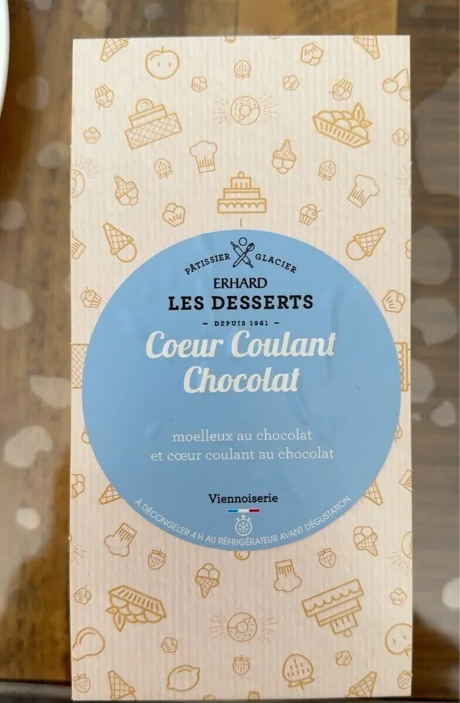 Coeur coulant au chocolat