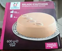 Balade d'automne entremets a la poire williams