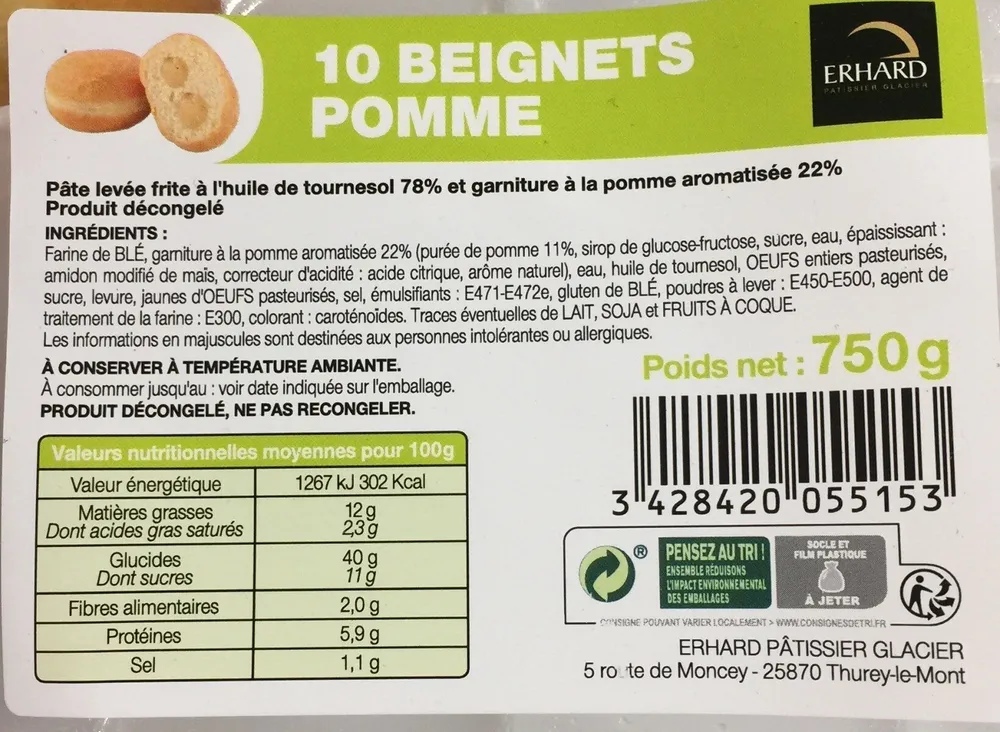 Beignets pomme