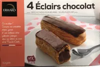 4 eclairs chocolat
