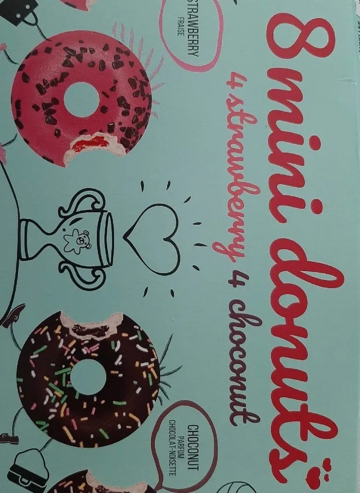 8 minis donuts