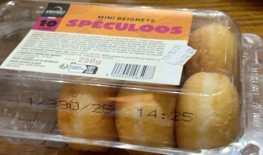 Mini beignets spéculoos