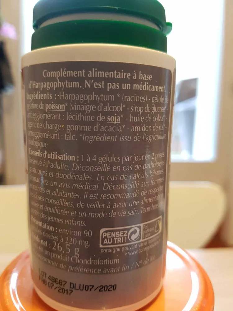 Harpagophytum Bio - 90 Gélules - Super Diet