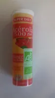 Acerola 500 Bio - 12 Comprimés - Super Diet
