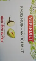 Radis Noir Artichaut Bio - 20 Ampoules - Super Diet