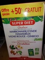 Super Diet Quatuor Circulation X30 Ampoules