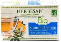 Herbesan Sommeil Serein Bio - 20 Sachets - Herbesan