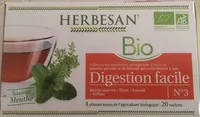 Herbesan Digestion Facile - 20 Sachets - Herbesan