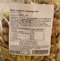 Rice crakers cipangu mix