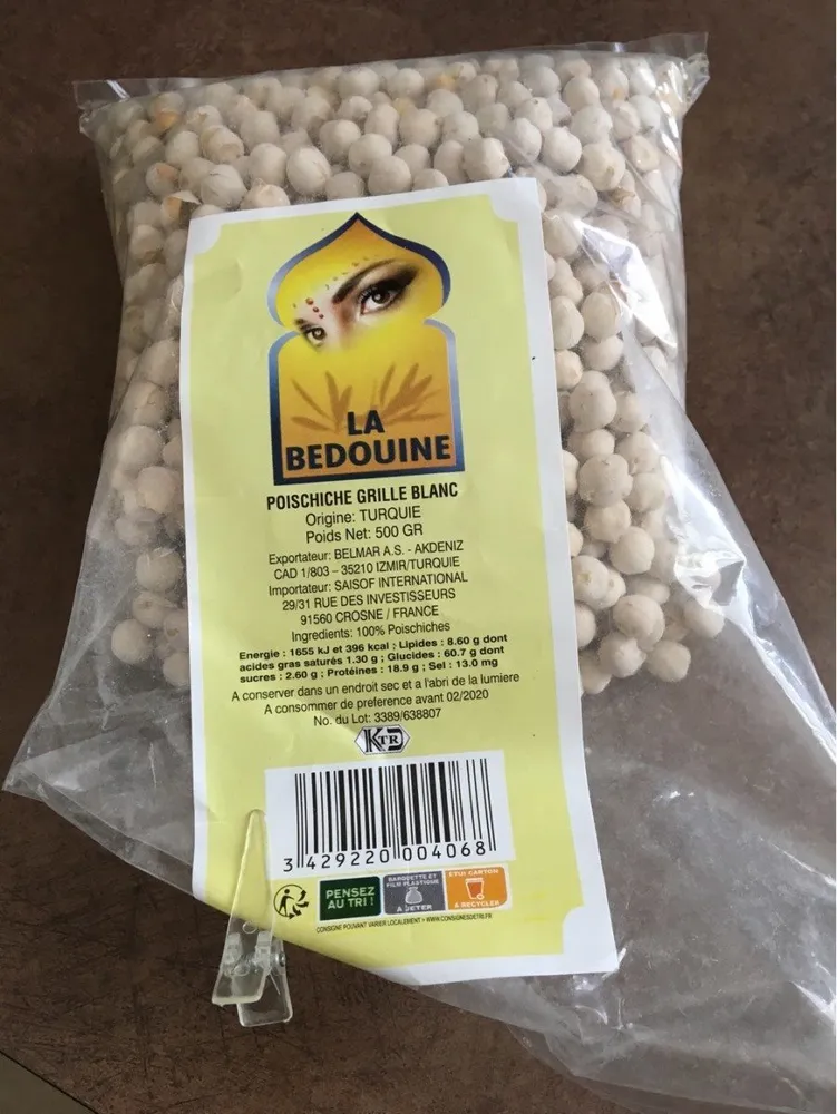 Poischiche grille blanc