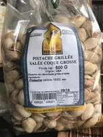 Pistache grillée salée coque grosse