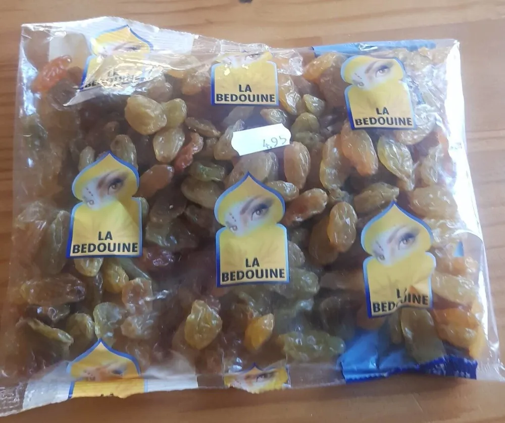 Raisins secs blonds