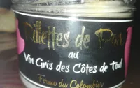 Rillettes de porc au vin gris des cotes de toul
