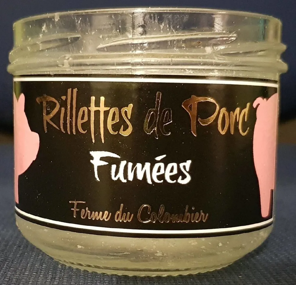 Rillettes de porc fumées