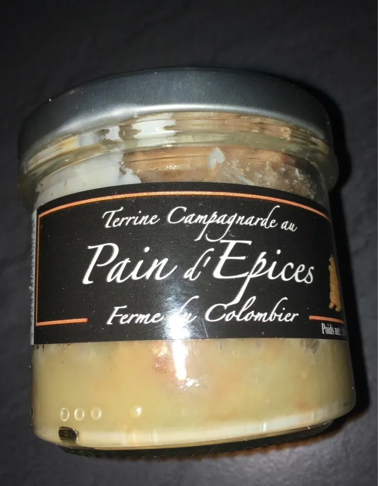 Terrine campagnarde au pain d'épices