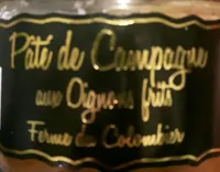 Pâté de campagne aux oignons frits