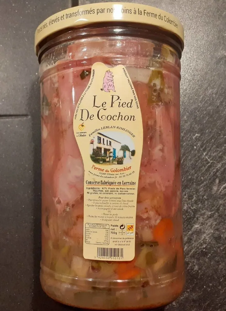 Le pied de cochon (700 gr net)
