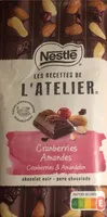 Chocolat Cranberries Amandes