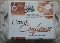 Oeufs De Poule Confiance Frais, Gros x6