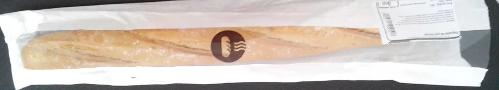 Baguette de pain farinée