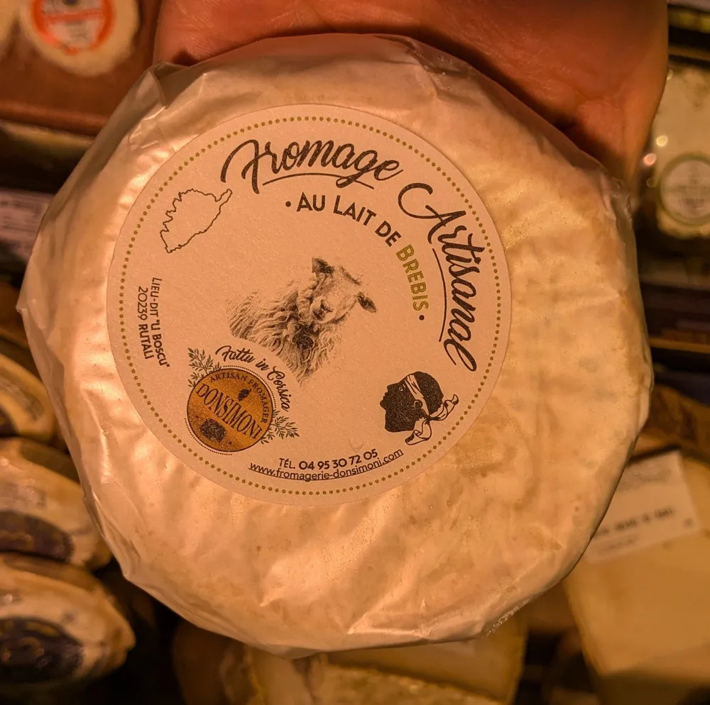 Fromage artisanal au lait de brebis