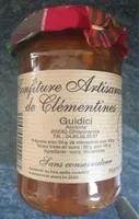 Confiture artisanale de clémentines