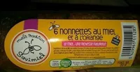 6 nonnettes au miel et à l'orange