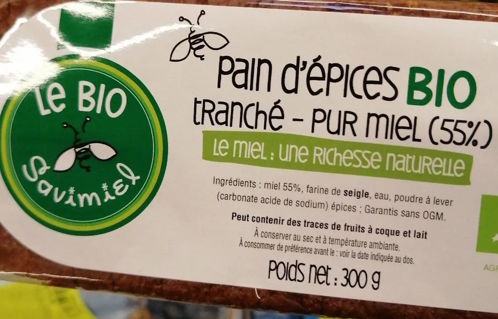 Pain d'épices bio
