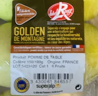 Pomme golden bio