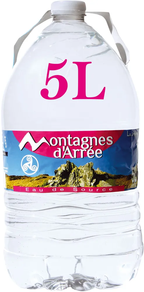MONTAGNES D'ARREE 5L Eau de source