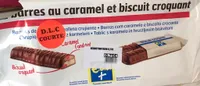 Barres au caramel façon twix