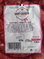 VEritable merguez VBF