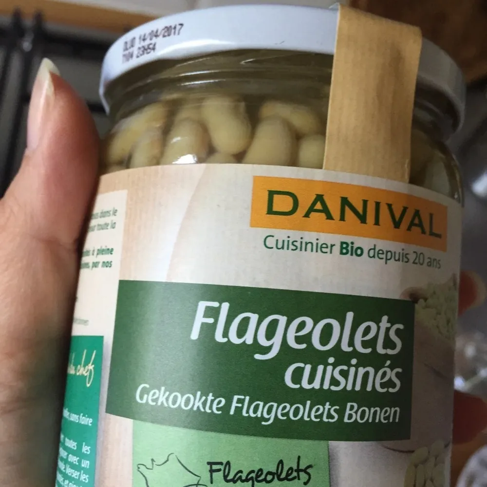 Flageolets cuisinés