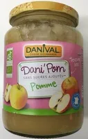 Dani'Pom sans sucre ajouté Pomme