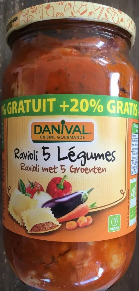 Ravioli Legumes +20%
