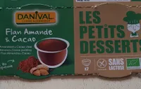 Flan Amande & Cacao Bio & Sans Gluten