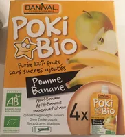 Etui 4 Pokibio Pomme Banane