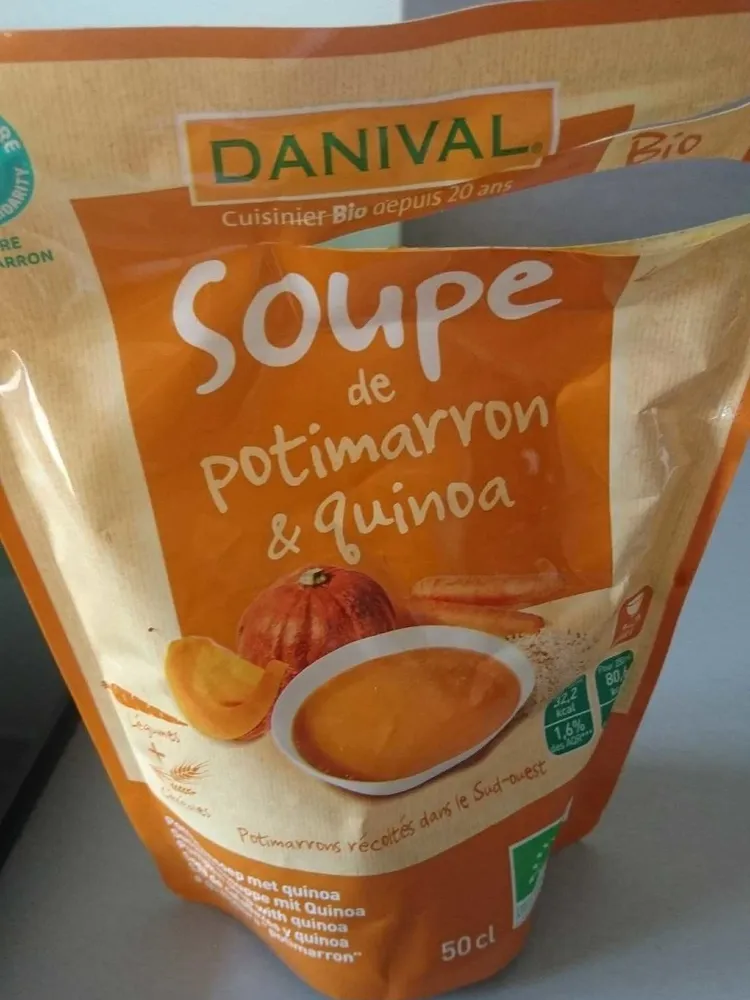 Soupe de potimarron & quinoa