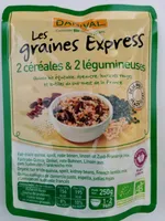 Les graines Express 2 céréales & légumineuses