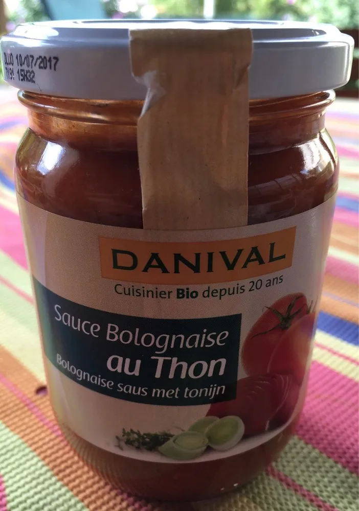 Sauce Bolognaise Thon