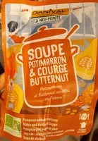 Soupe potimarron & courge butternut