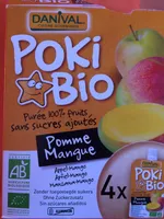 Poki Bio Pomme-Mangue Purée 100% fruits
