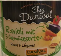 Ravioli mit 5 Gemüsesorten