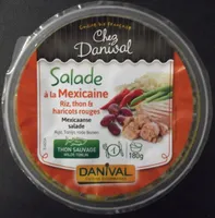 Salade à la Mexicaine - riz, thon & haricots rouges