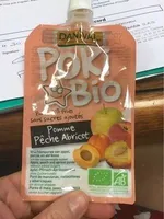 GOURDE POKI POMME PECHE ABRICOT